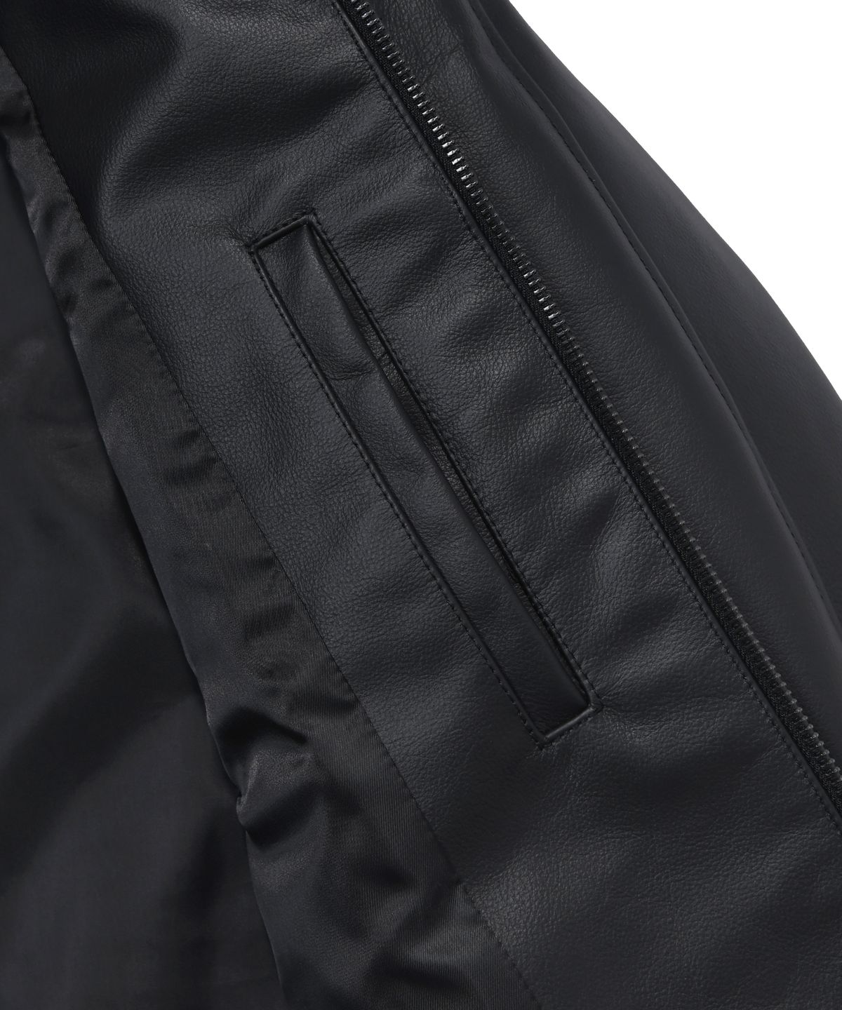 핍스 모터사이클(PHYPS MOTORCYCLE) Original Cow leather Jacket Black