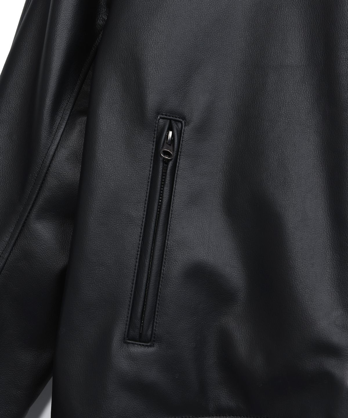 핍스 모터사이클(PHYPS MOTORCYCLE) Original Cow leather Jacket Black