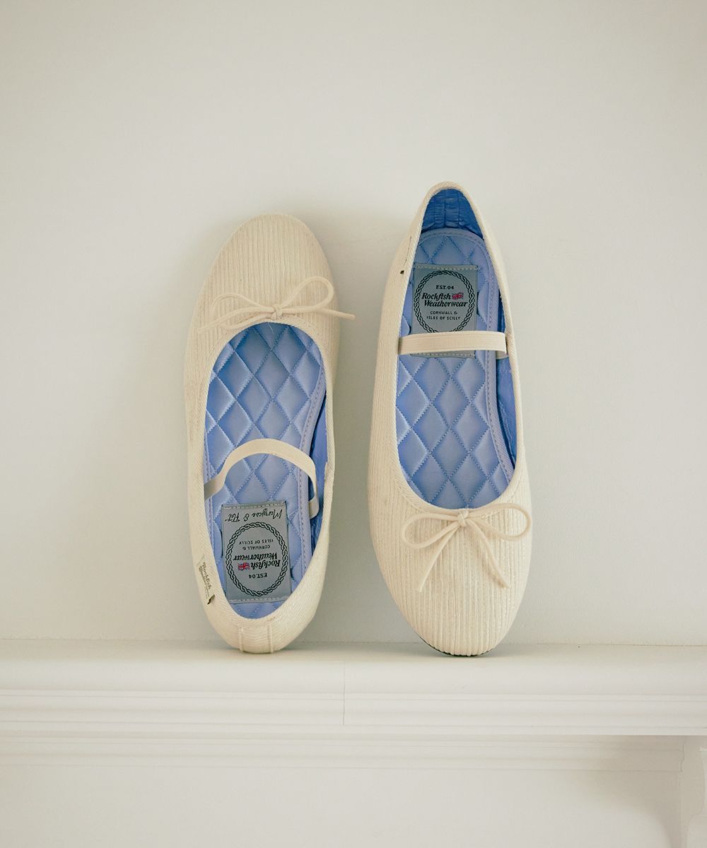 靴 Rockfish Weatherwear HAZEL RIBBON FLATS Rockfish Weatherwear] Hazel Ribbon Flats - 4 colours
