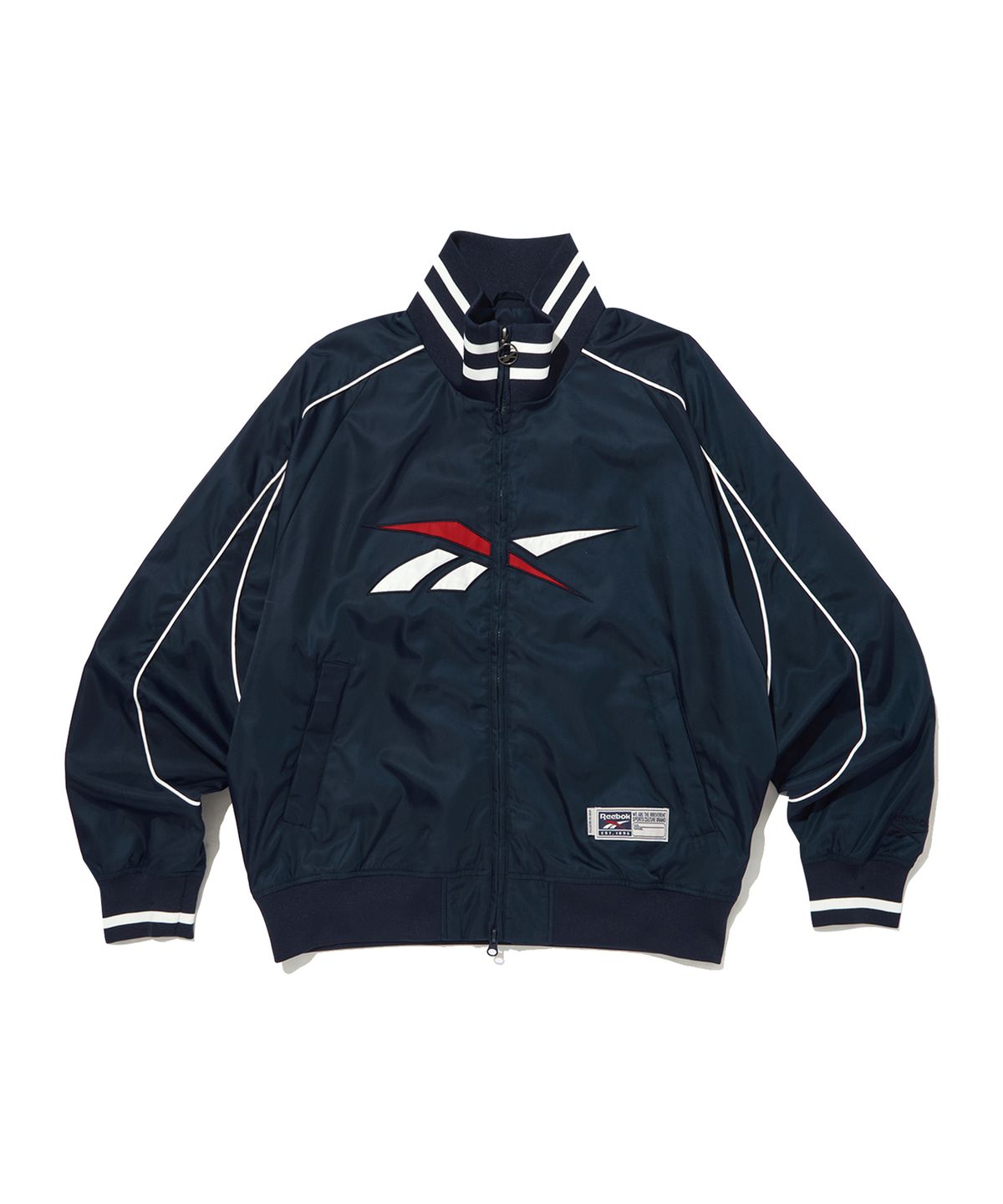 리복(REEBOK) 벡터 스타디움 바시티 자켓 - 네이비