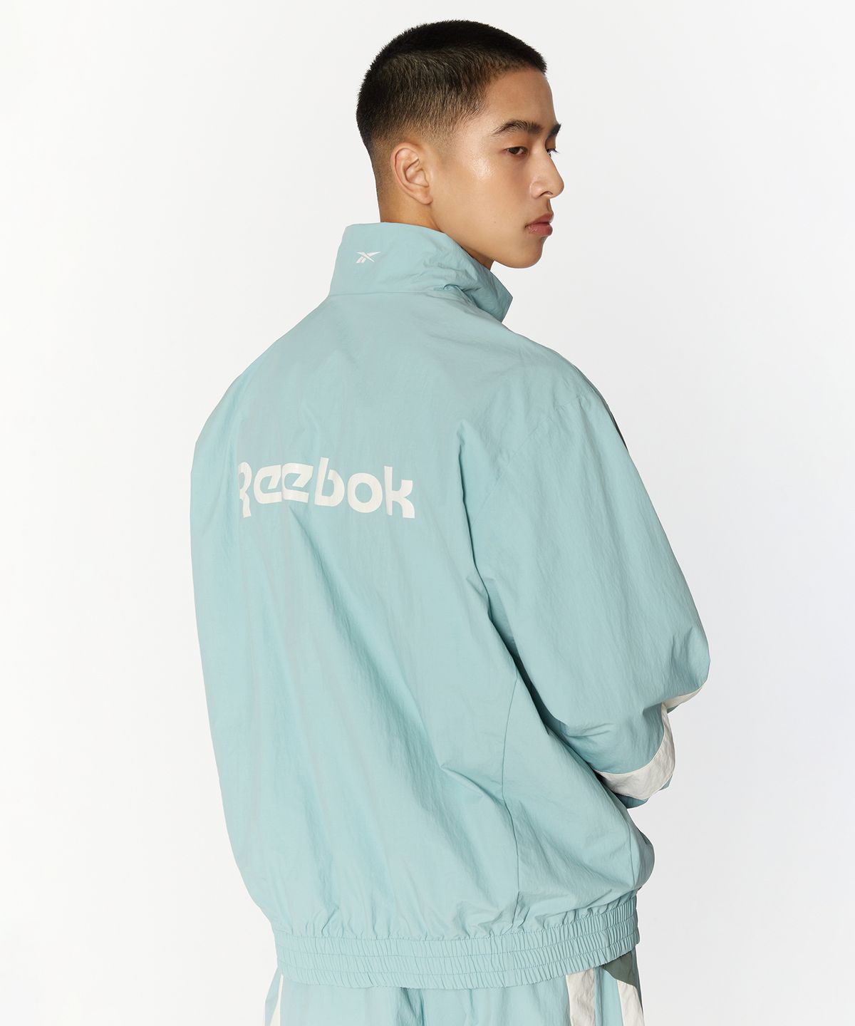 리복(REEBOK) 레전드 웜업 윈드 브레이커 - 민트