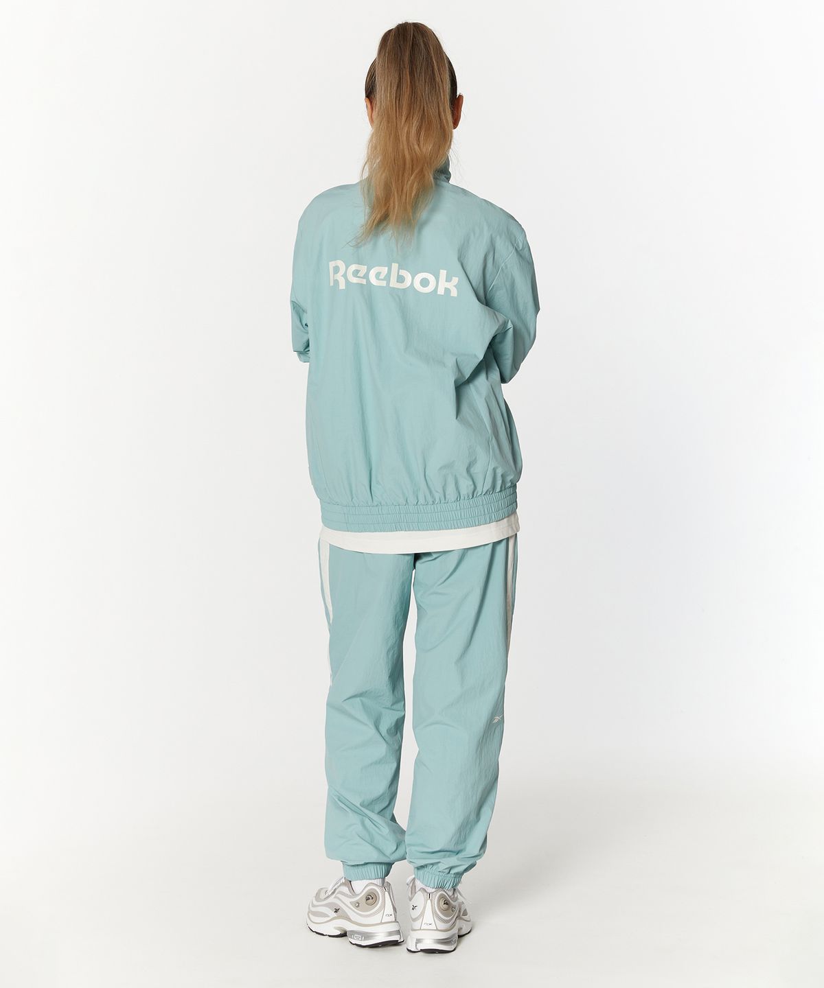 리복(REEBOK) 레전드 웜업 윈드 브레이커 - 민트