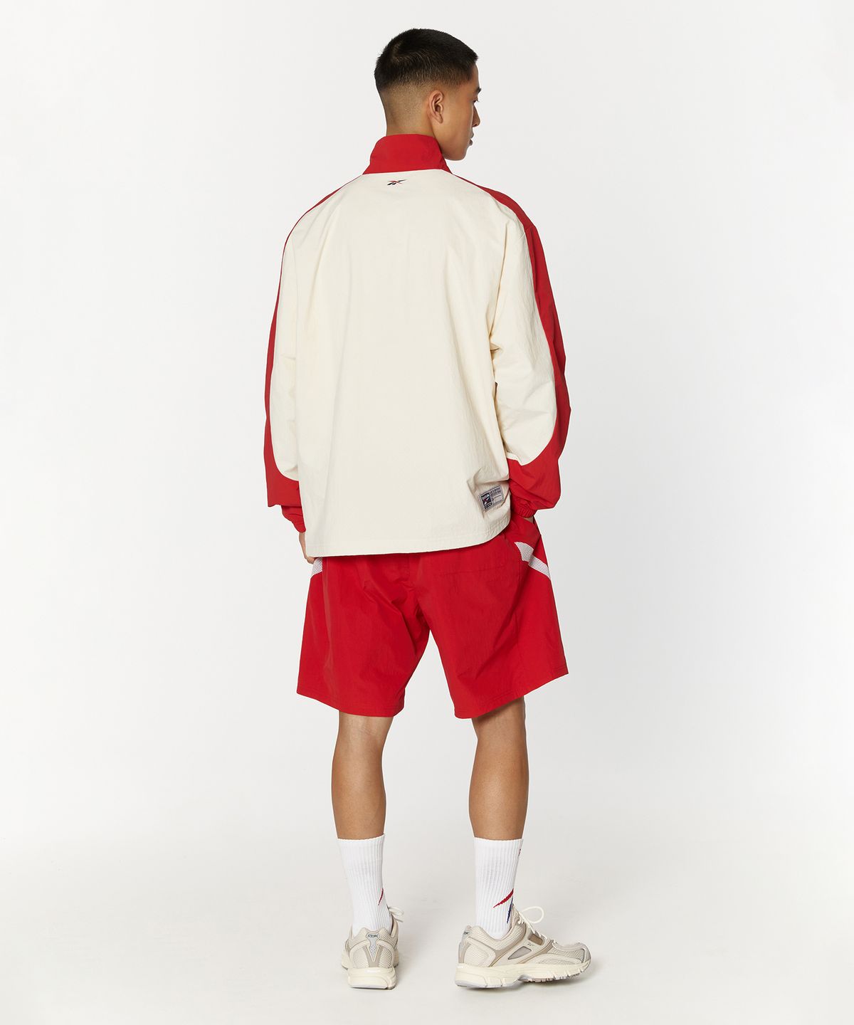 리복(REEBOK) 레전드 웜업 아노락 - 레드