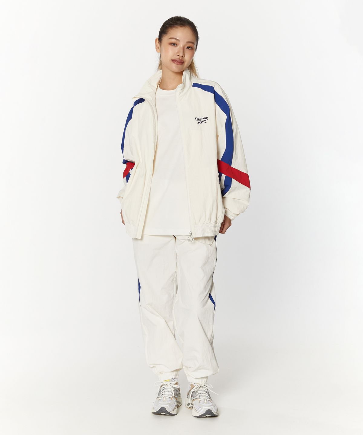 리복(REEBOK) 레전드 웜업 팬츠 - 오프 화이트