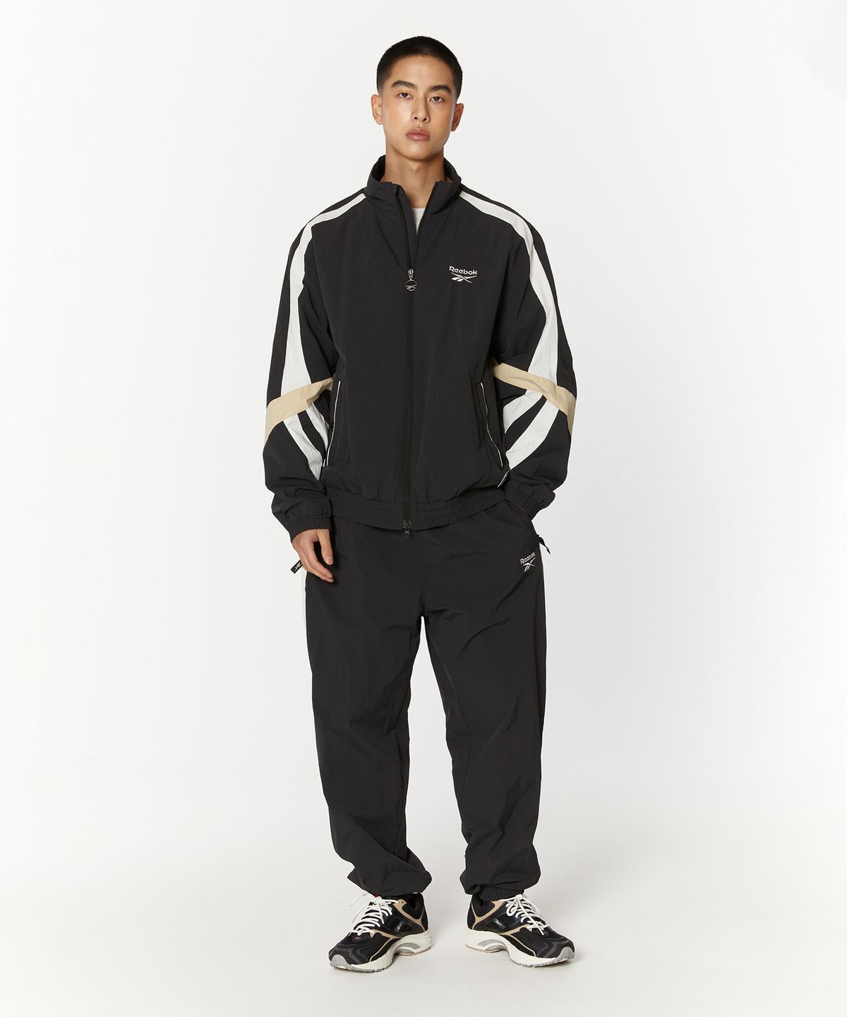 리복(REEBOK) 레전드 웜업 팬츠 - 블랙