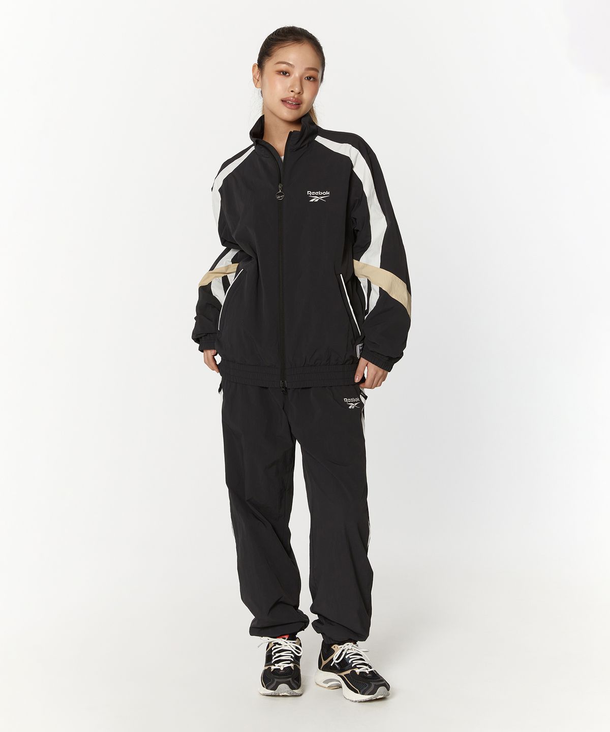 리복(REEBOK) 레전드 웜업 팬츠 - 블랙