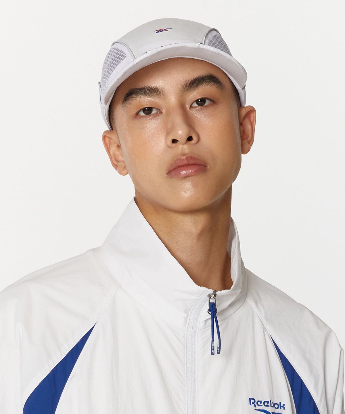 리복(REEBOK) 벡터 메쉬 하이브리드 볼캡 - 그레이