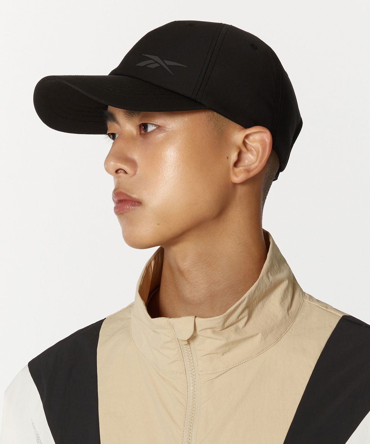 리복(REEBOK) 벡터 스트레치 볼캡 - 블랙