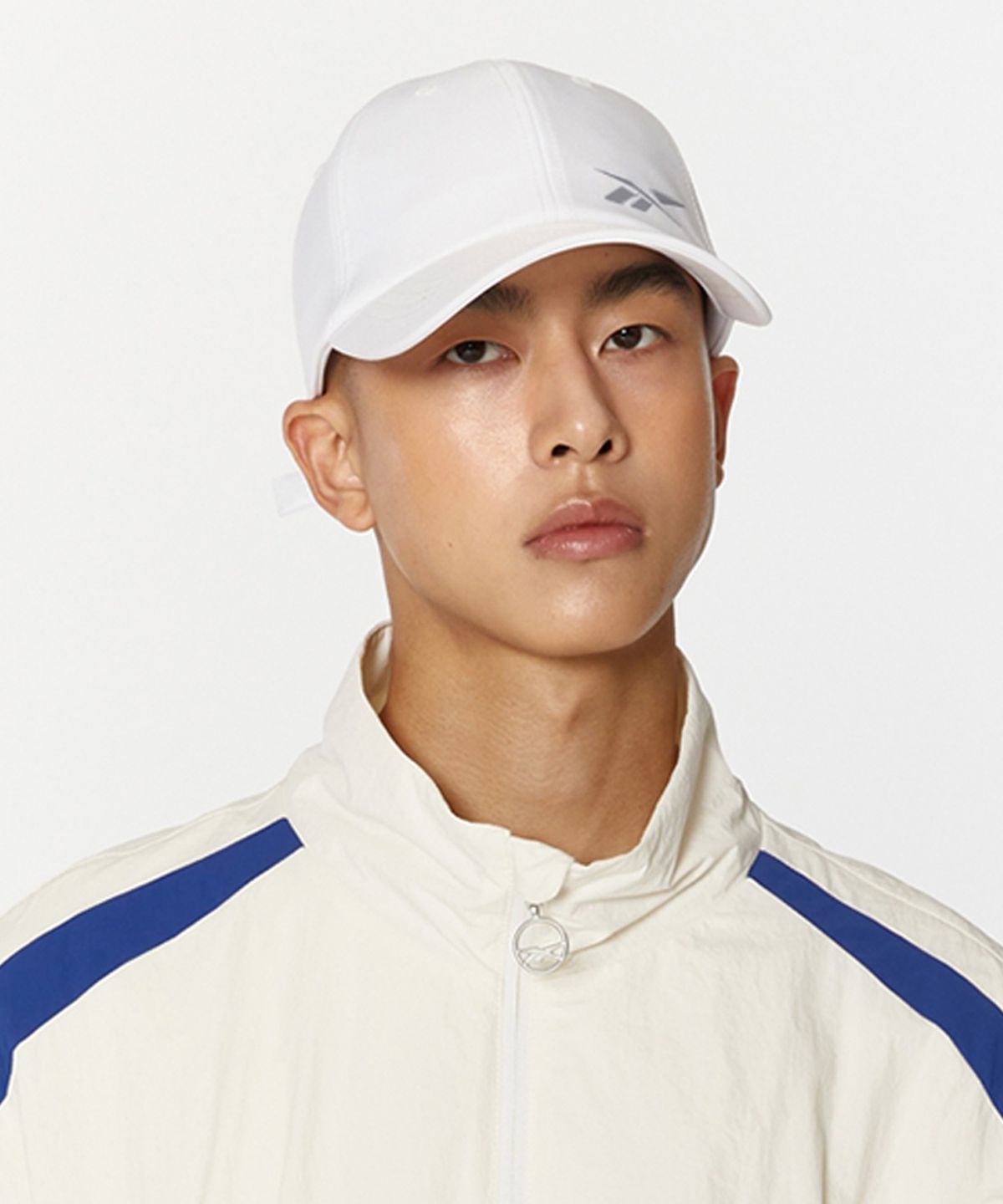 리복(REEBOK) 벡터 스트레치 볼캡 - 화이트