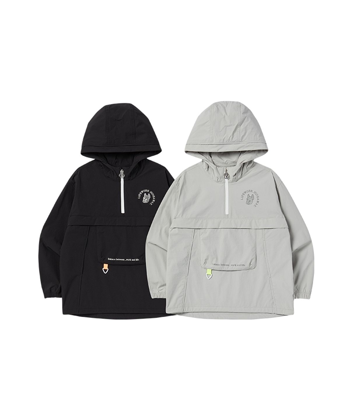 라이프워크 키즈(LIFEWORK KIDS) 키즈) 라운드라독 후드 아노락