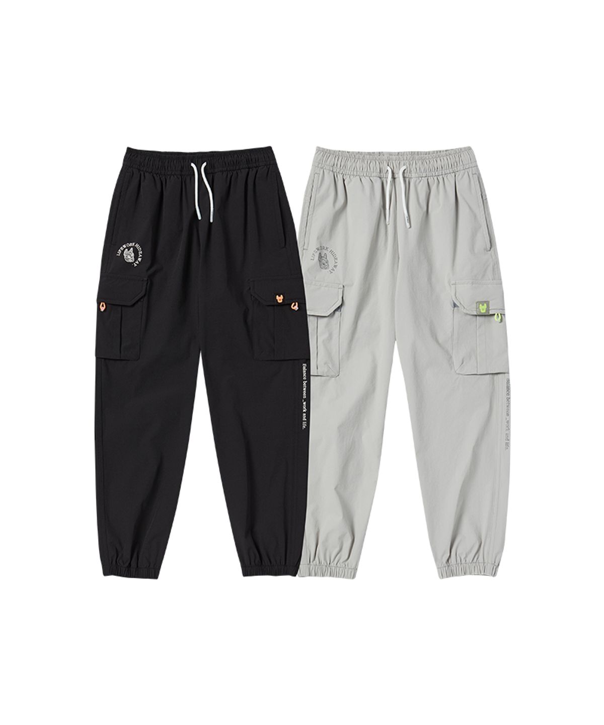 라이프워크 키즈(LIFEWORK KIDS) 키즈) 라운드라독 조거 팬츠