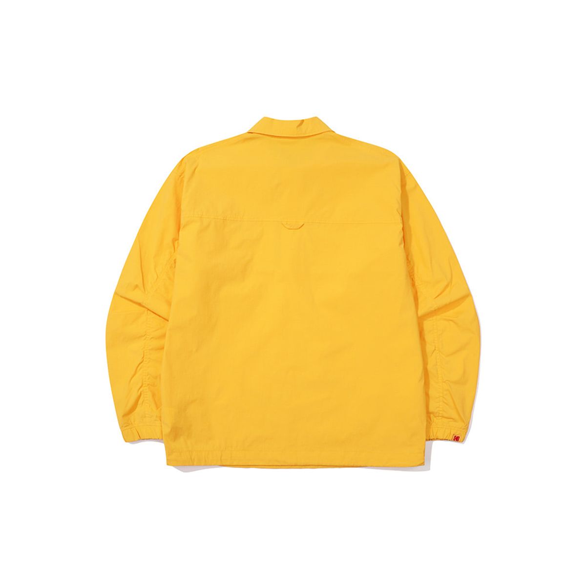 코닥(KODAK) 컬러아이 세미오버핏 카라 아노락 자켓 YELLOW