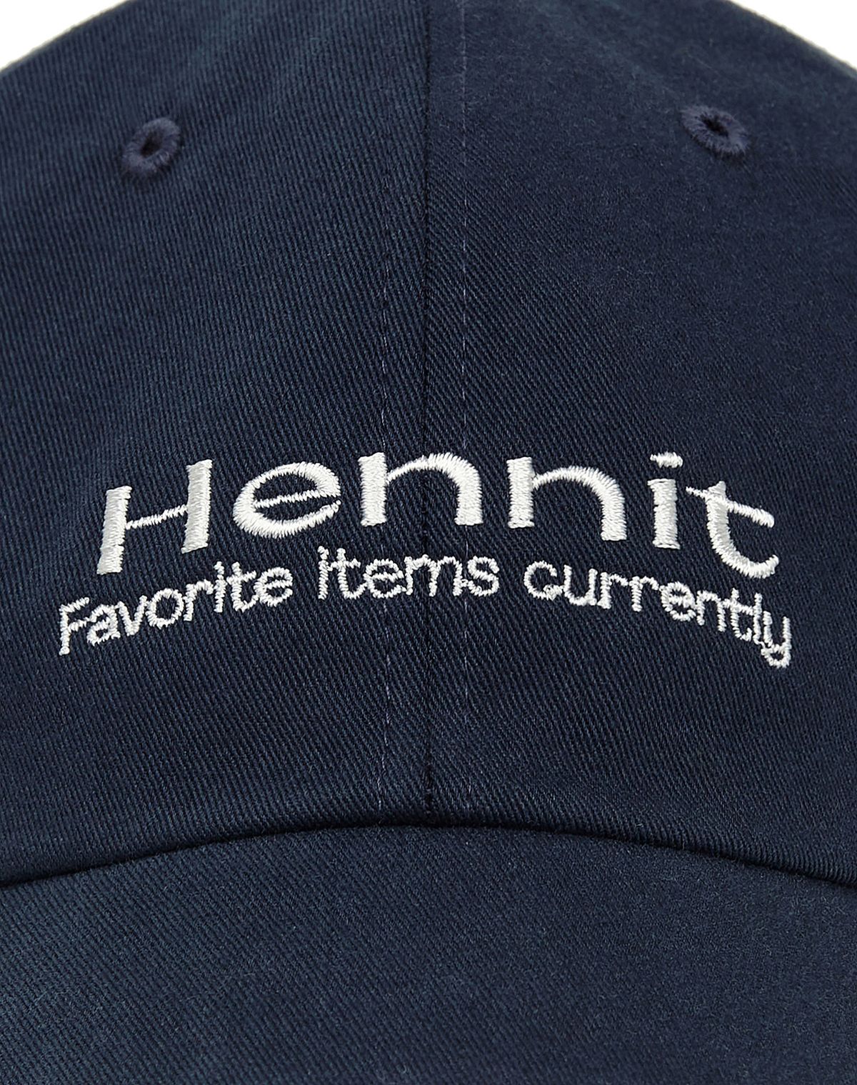 헤니트(HENNIT) 페이버릿 캡(네이비)