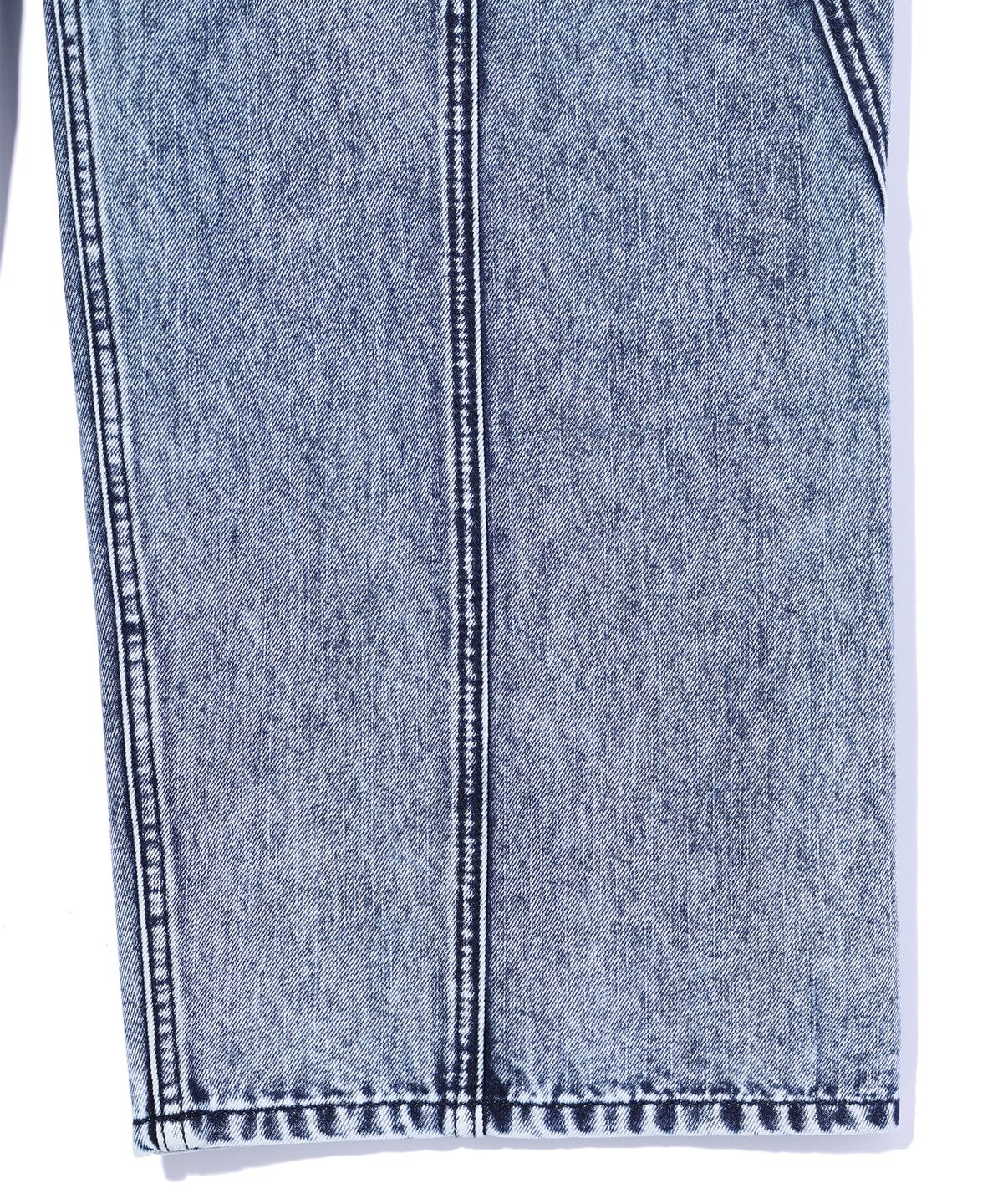 크리틱(CRITIC) COLOR BLOCK DENIM PANTS LIGHT INDIGO