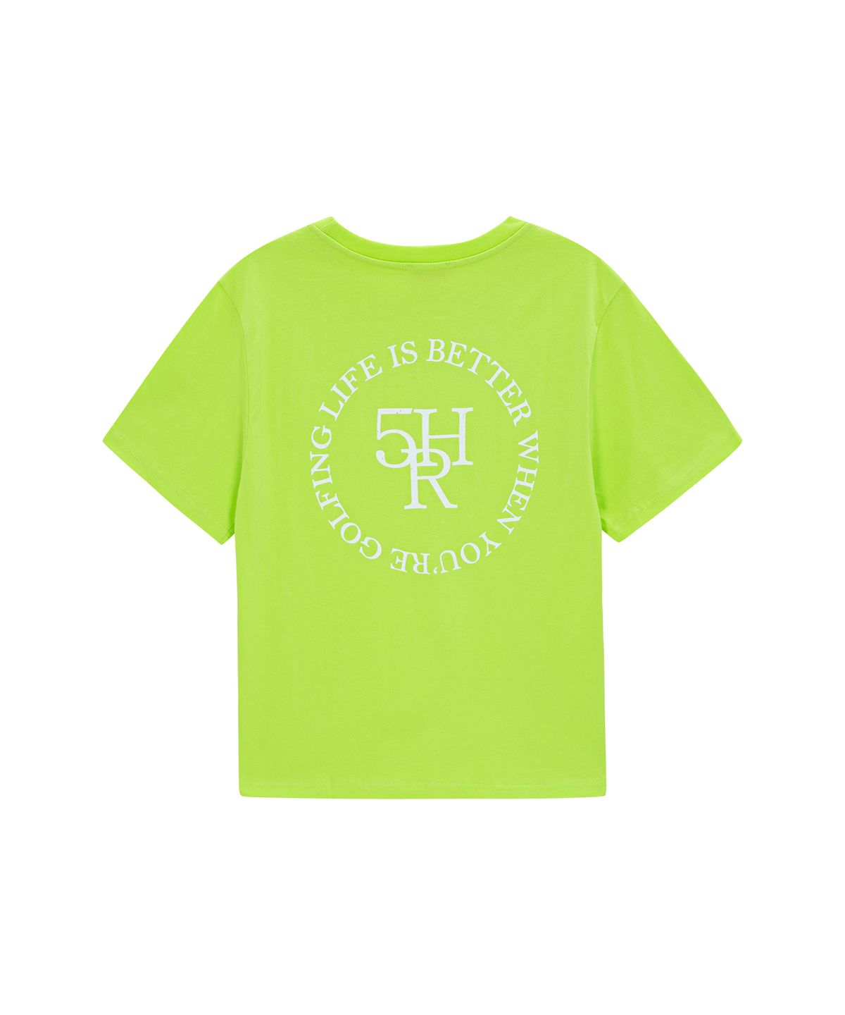 파이브아워스(5HOURS) 5HR LOGO T_NEON