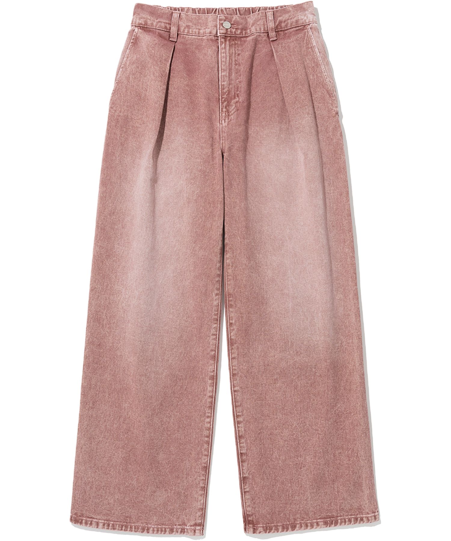 ★MUSINSA STANDARD★ Linen-like one-tuck wide banding denim MUSINSA | MUSINSA STANDARD Linen-like one-tuck wide banding