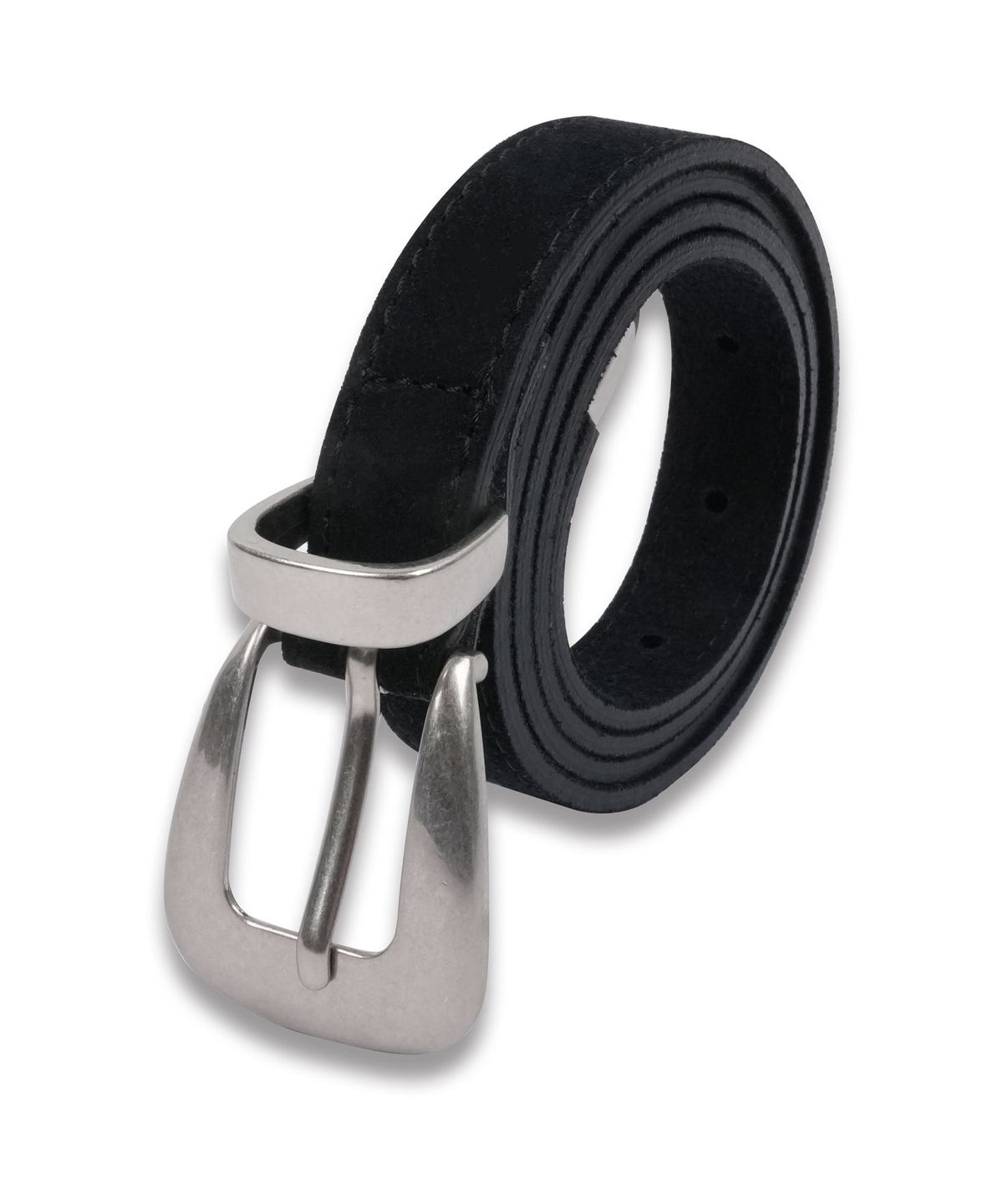 도프셉(DOFFSEPT) Suede Western Belt in Black