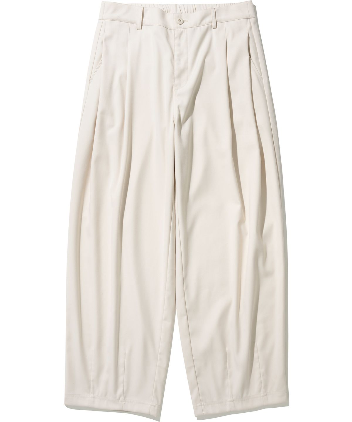 낫포너드(NOT4NERD) TR 3 Tuck Balloon Pants - Ivory