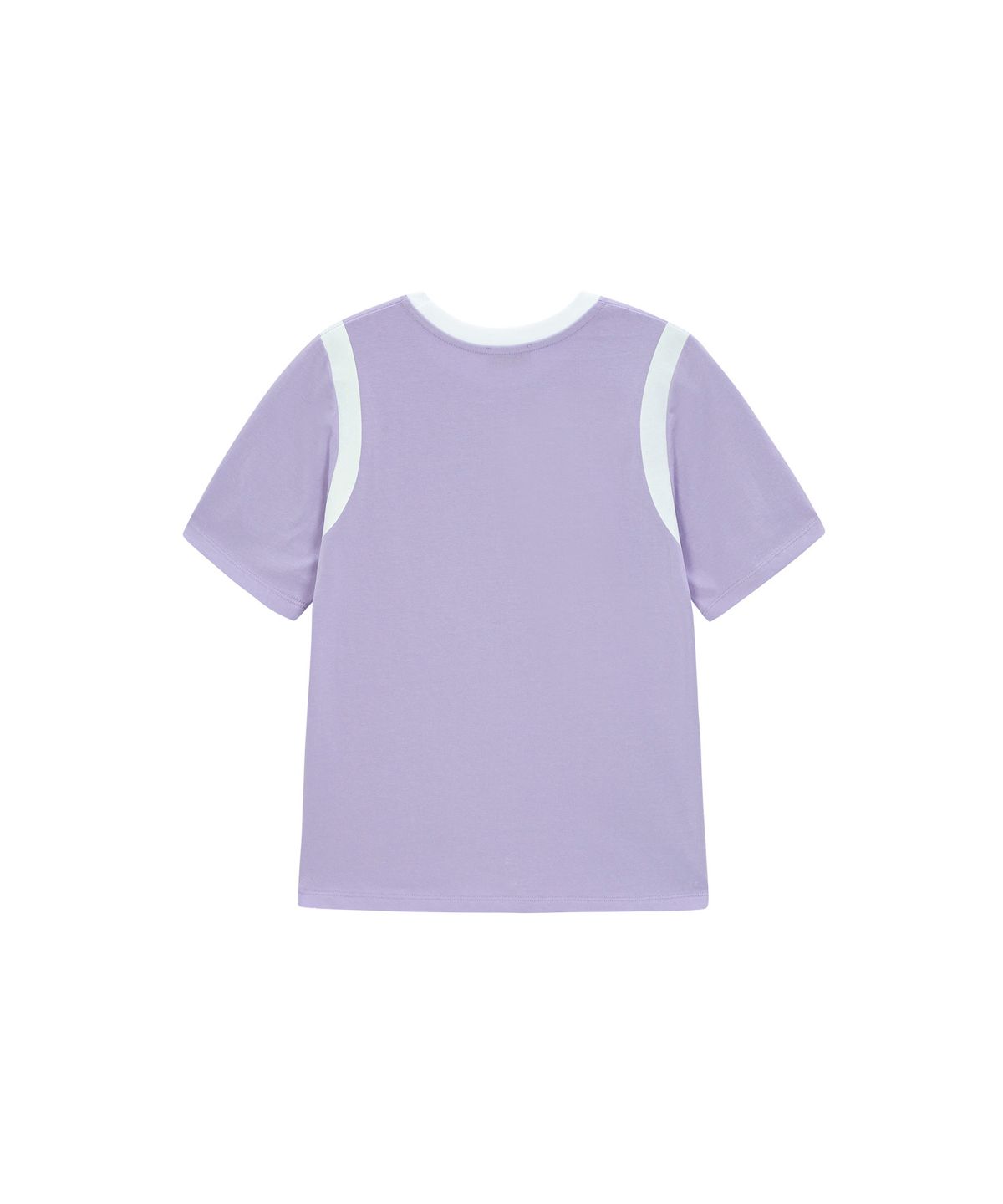 파이브아워스(5HOURS) MEW MEW BLOCK T-SHIRTS_LAVENDER