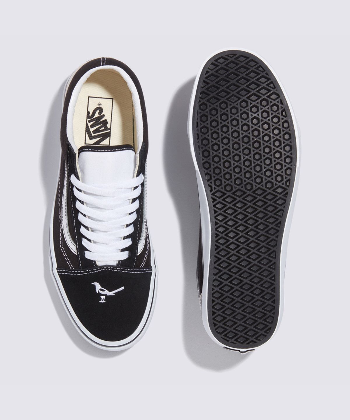반스(VANS) 올드스쿨 - (맥파이 버드) 블랙:화이트 / VN000CR5BPB1