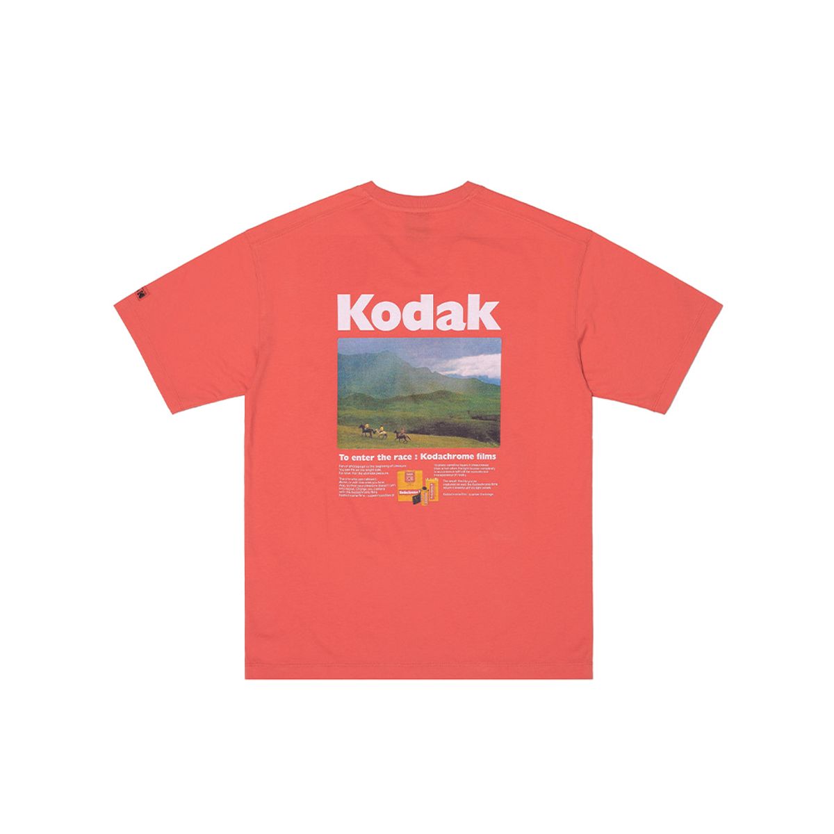 코닥(KODAK) 씨너리 그래픽 반팔티셔츠 PINK