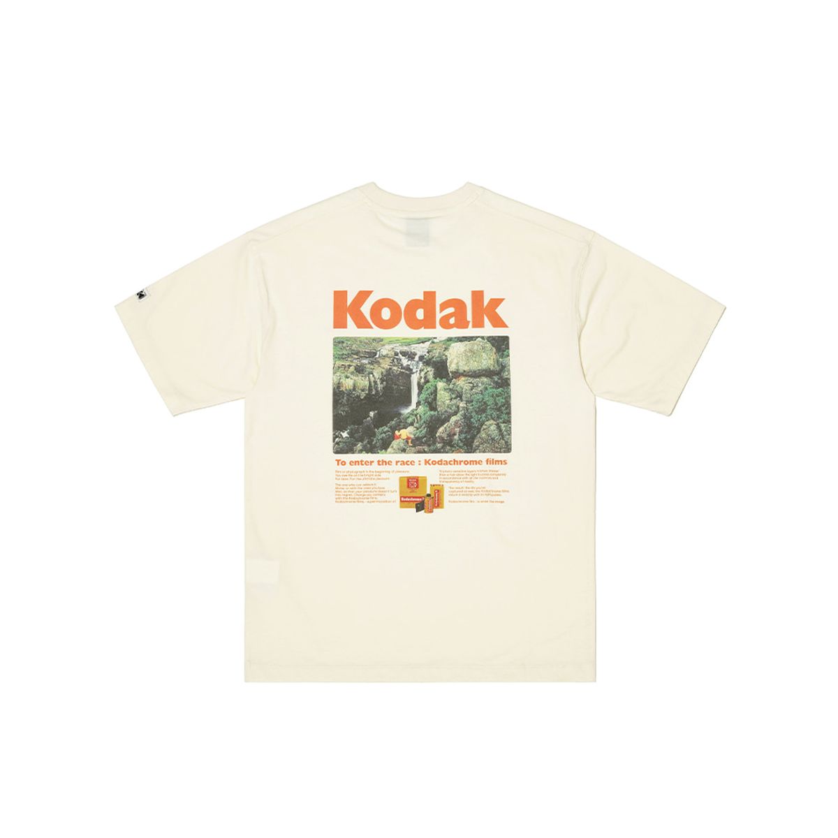 코닥(KODAK) 씨너리 그래픽 반팔티셔츠 IVORY