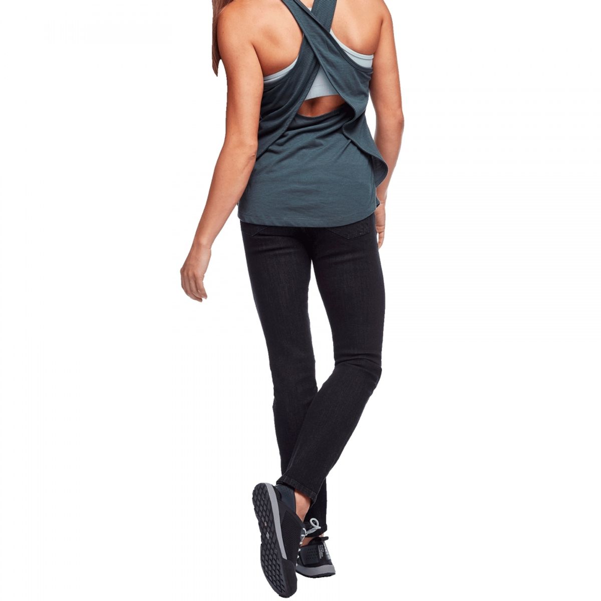 블랙다이아몬드(BLACK DIAMOND) 크랙 데님 팬츠 WOMENS NAWAP750003