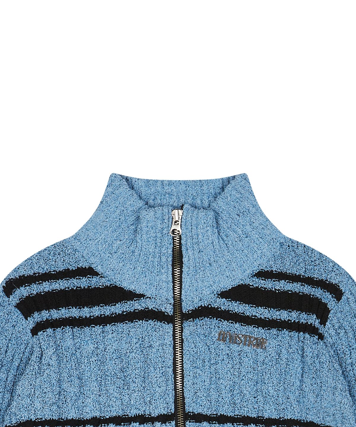 러브이즈트루(LUVISTRUE) SHINING KNIT ZIPUP(BLUE)