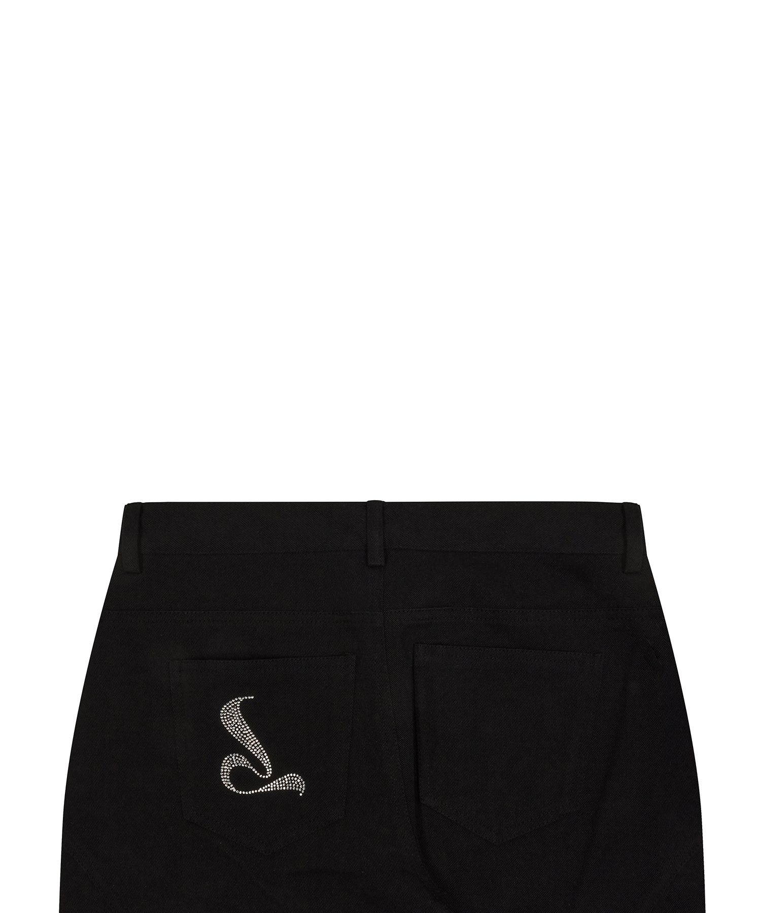 パンツ LUV IS TRUE (UNISEX)LO LOGO SLACKS 5BMR0169 MUSINSA | LUV IS TRUE CURVED L PANTS(BLACK)