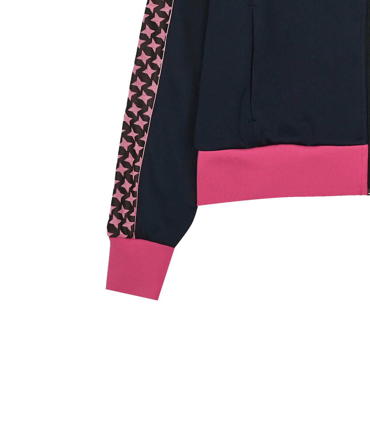 러브이즈트루(LUVISTRUE) CURVED L TRAINING ZIPUP(NAVY)