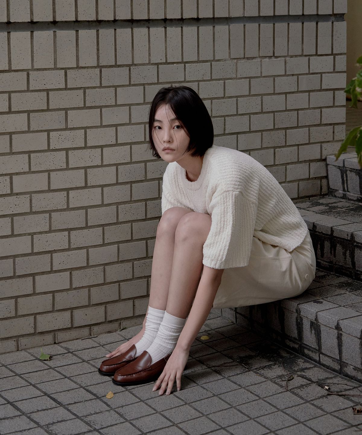 키에레이(CHIELEI) SLING BACK LOAFER  [C3S05 BR]