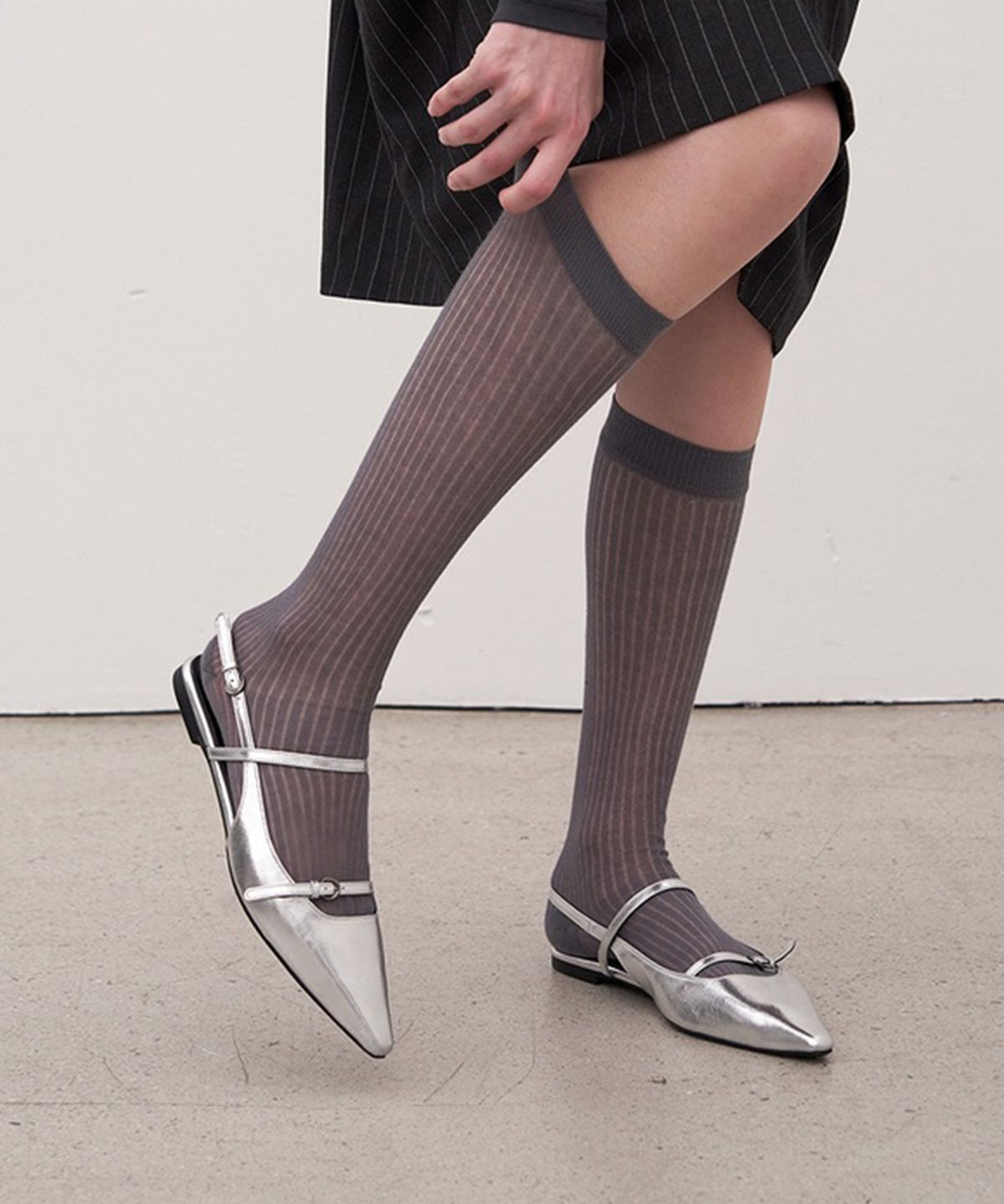 키에레이(CHIELEI) FLAT STRAP SLING BACK [C3F03SV]