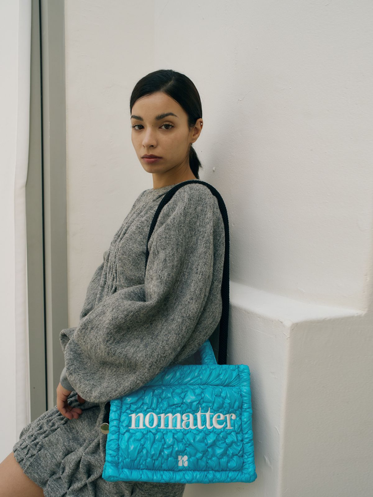 노메터(NOMATTER) 북토트 스몰- 블루