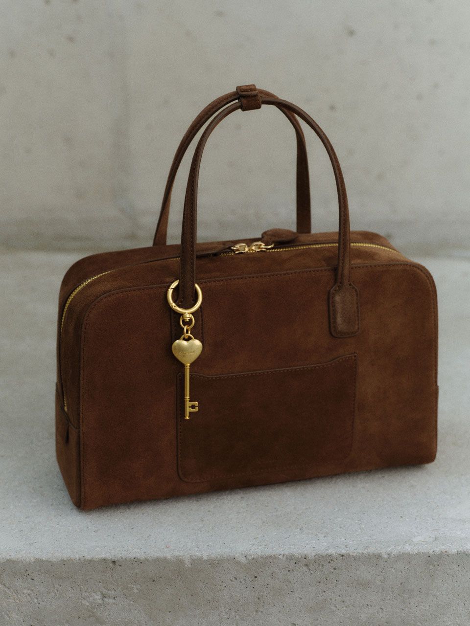★DE MERIEL★ Cayley Boston Bag Choco Brown CAYLEY BOSTON Designer fashion, Seoul-fully created | W Concept