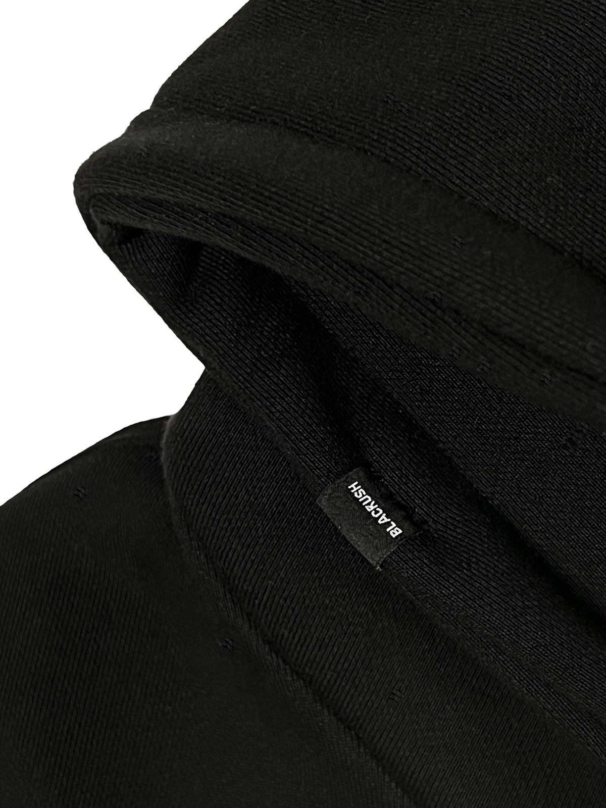 블랙크러쉬(BLACRUSH) [Unisex] Clover Logo Hoodie