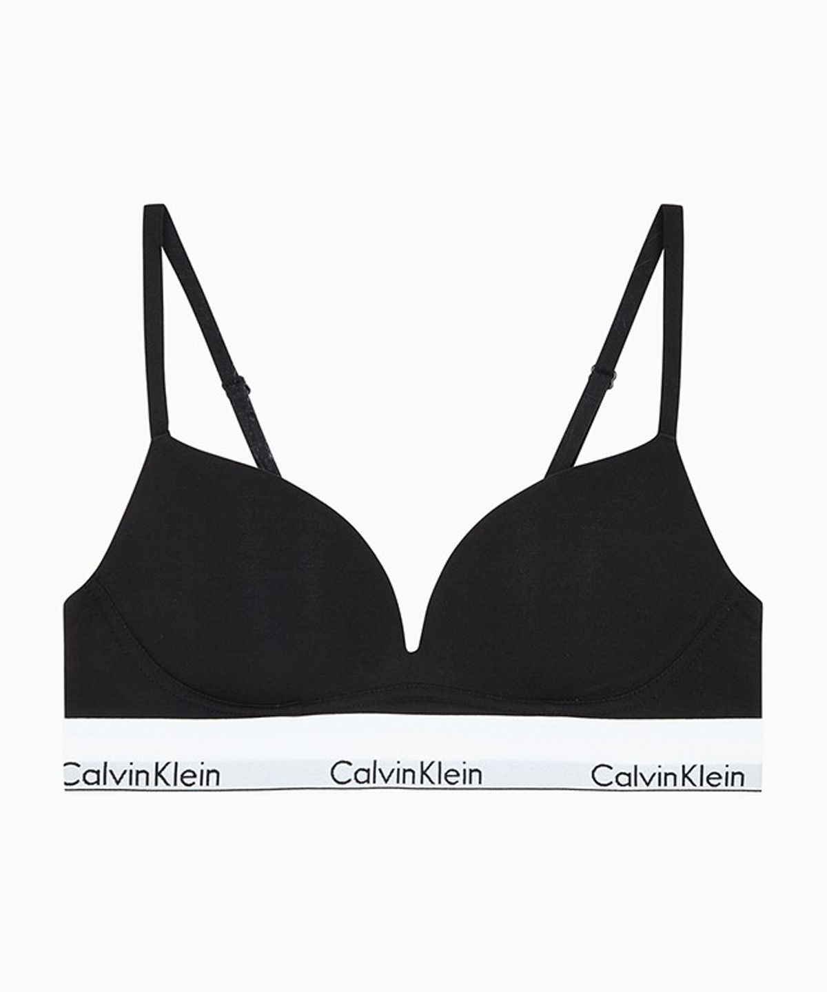 캘빈클라인 언더웨어(CALVIN KLEIN UNDERWEAR) 여성 아이콘 코튼 모달 AF 푸쉬업 브라_QF8502ADUB1