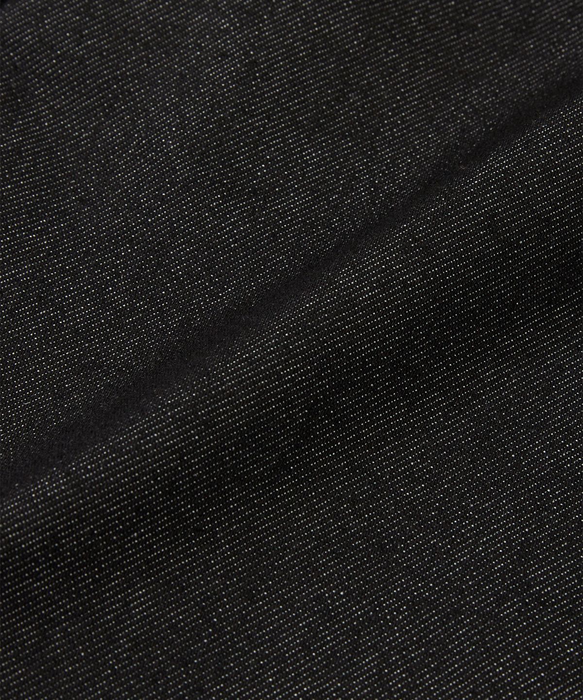 웨스트 그랜드 블러바드(WEST GRAND BOULEVARD) 콘트라스트 생지 데님 미니 스커트 BLACK INDIGO