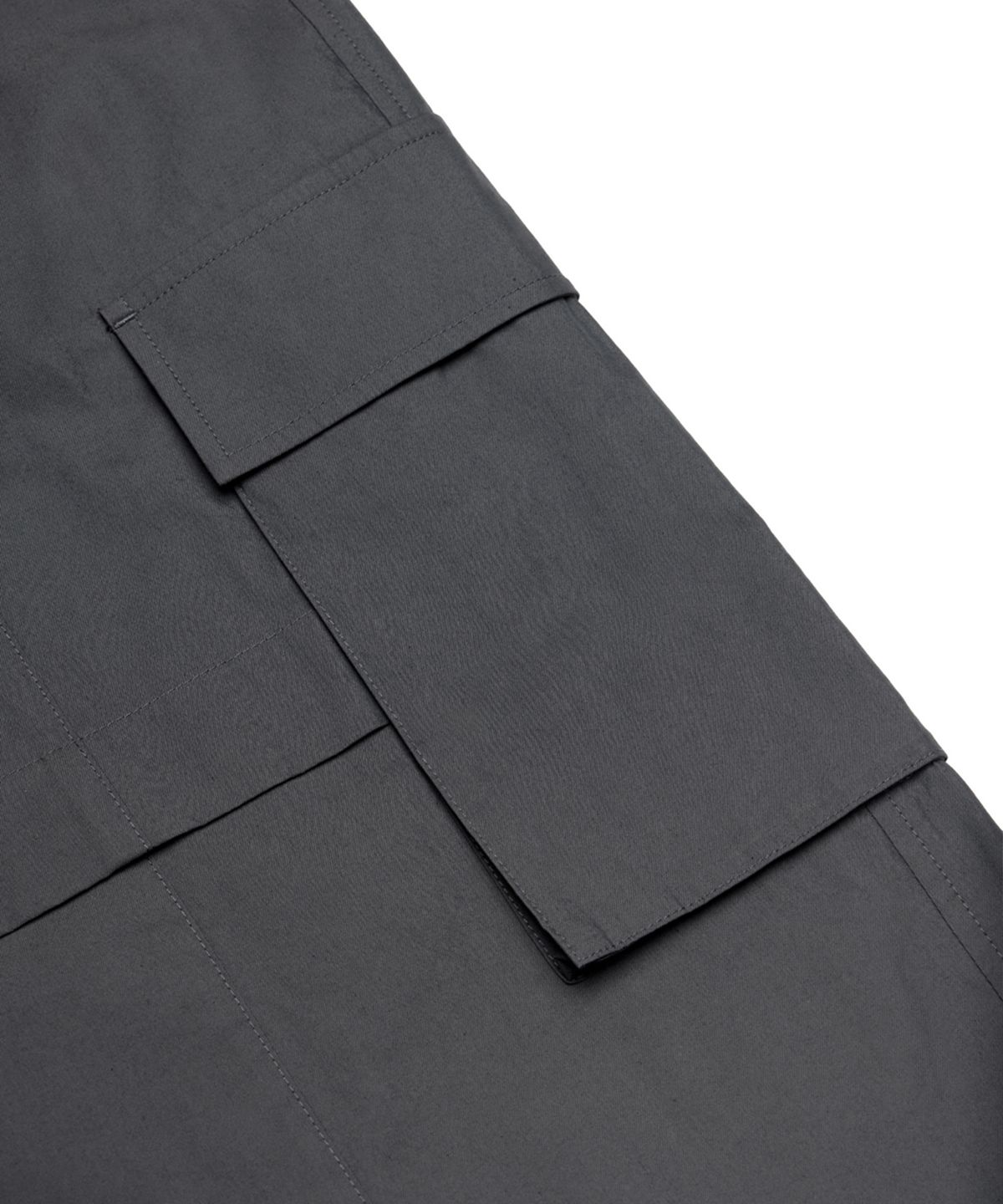 유스(YOUTH) Cargo Maxi Skirt - Charcoal Grey