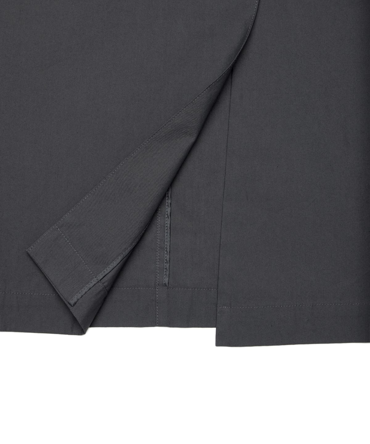 유스(YOUTH) Cargo Maxi Skirt - Charcoal Grey