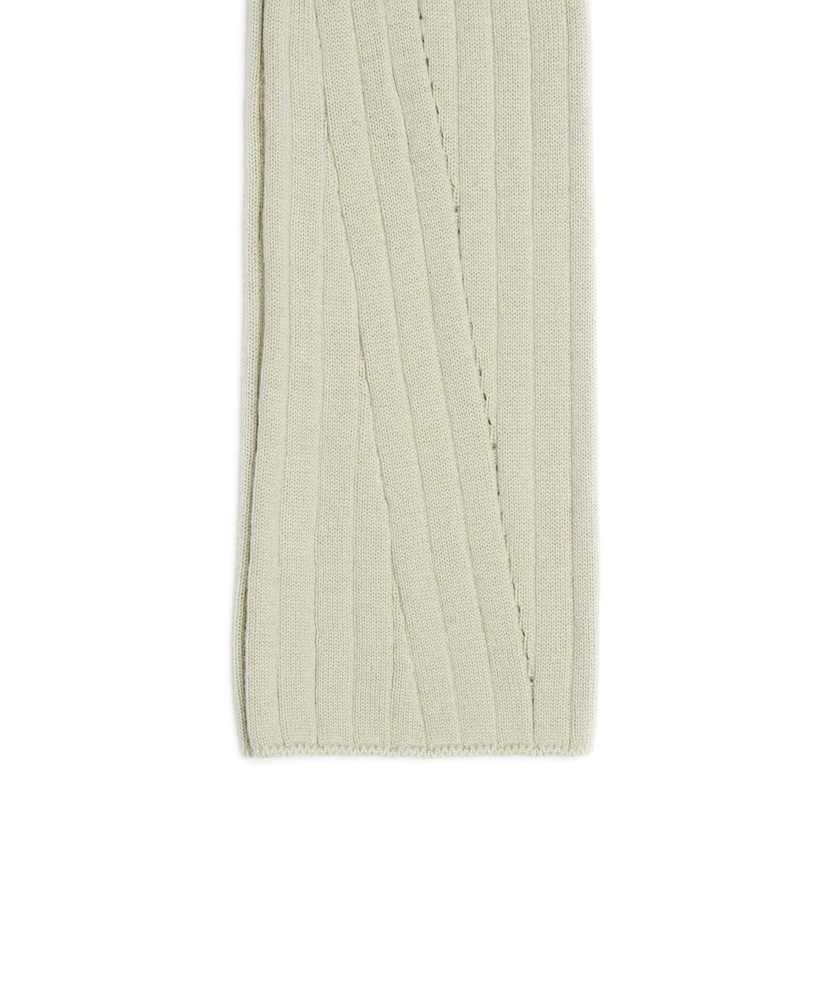 유스(YOUTH) Long-Line Knit Shirt - Light Green