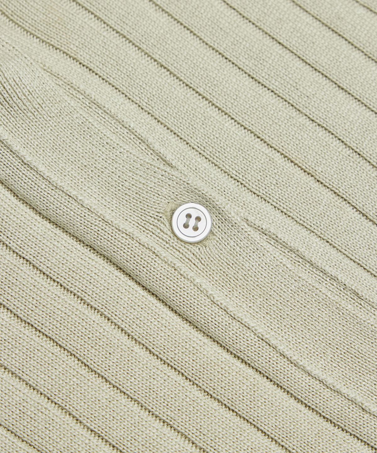 유스(YOUTH) Long-Line Knit Shirt - Light Green