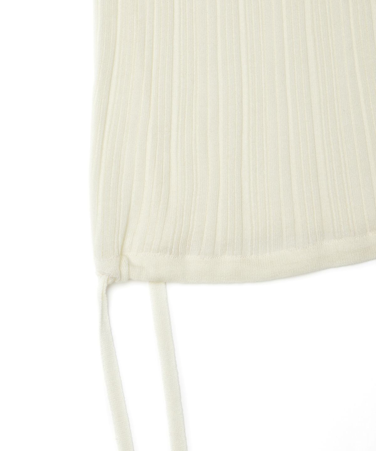 유스(YOUTH) Hooded Knit Top - Lemon