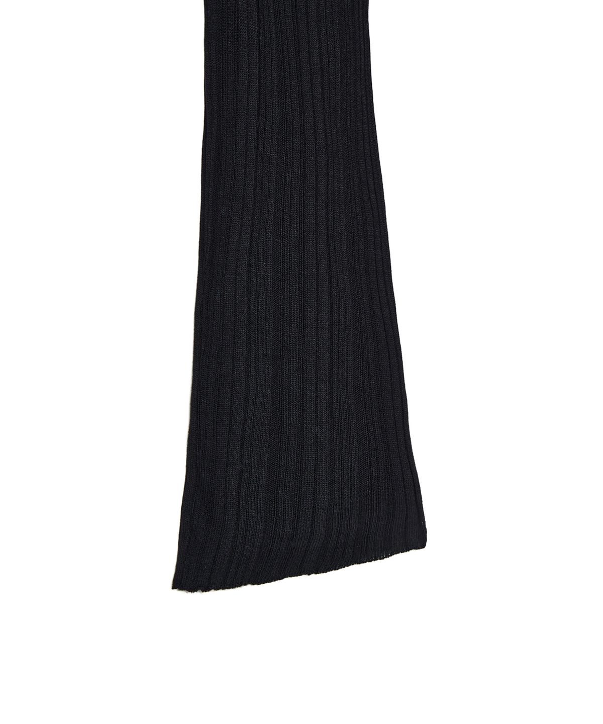 유스(YOUTH) Hooded Knit Top - Black