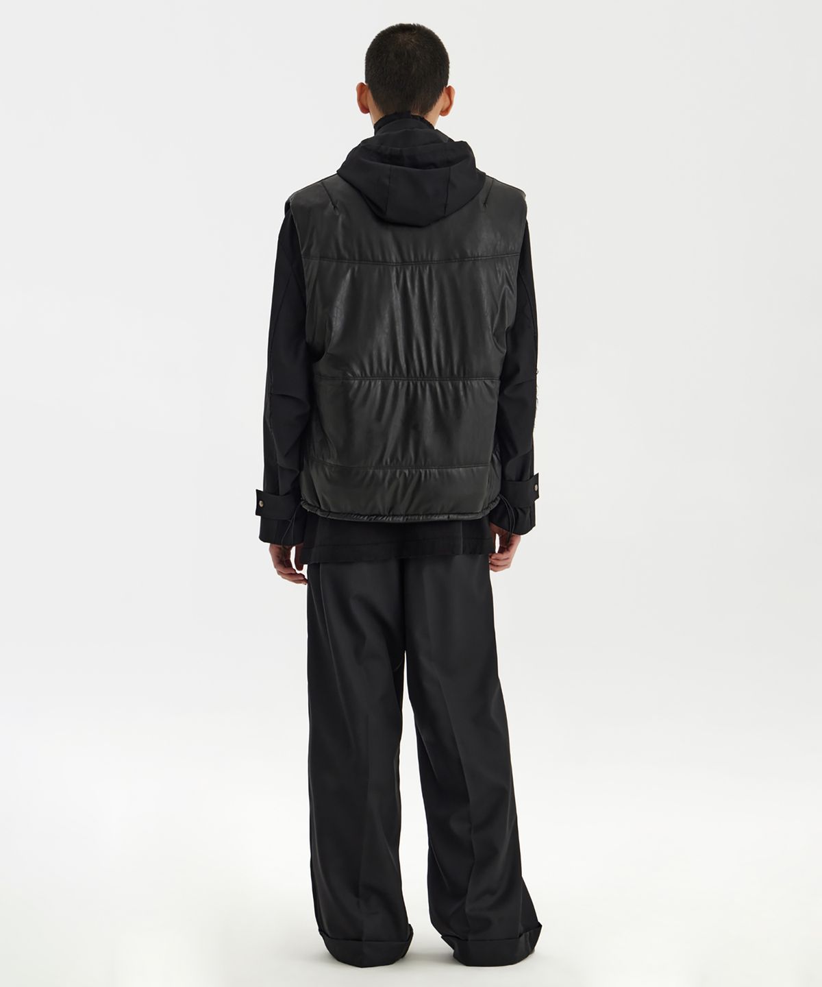 유스(YOUTH) Reversible Vest - Black