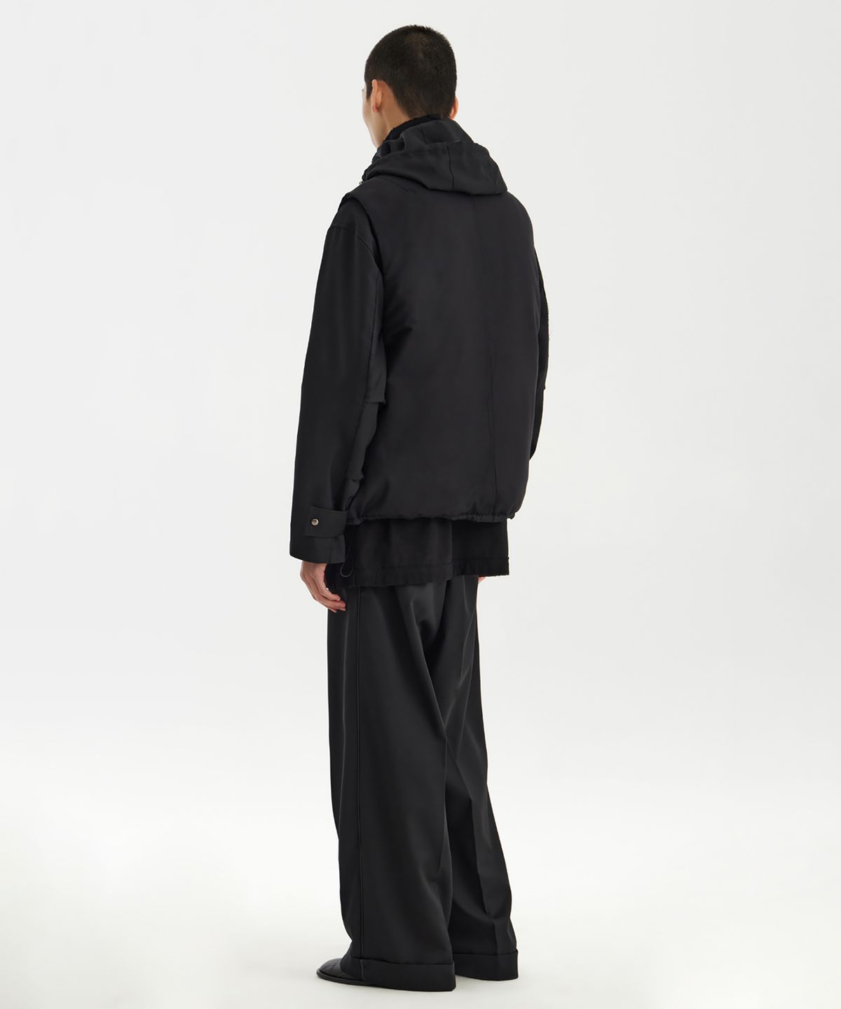 유스(YOUTH) Reversible Vest - Black