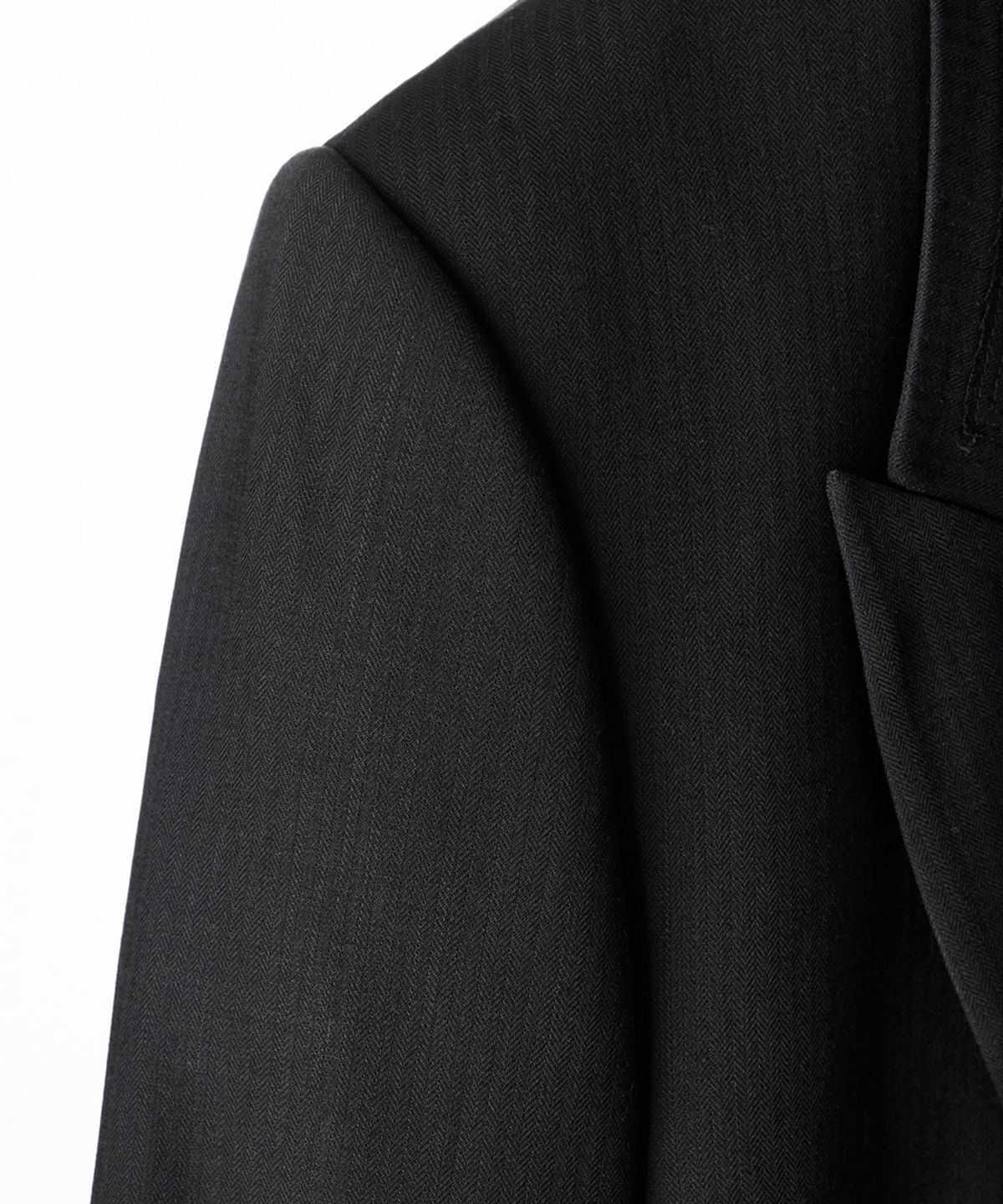 유스(YOUTH) Oversized Double Breasted Coat (UNISEX) - Black