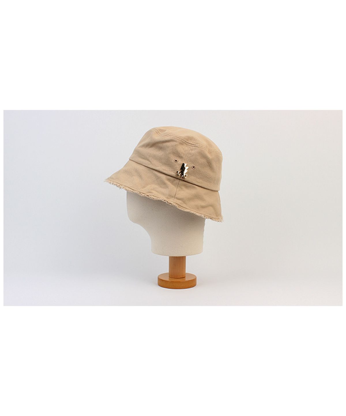 유니버셜 케미스트리(UNIVERSAL CHEMISTRY) Vintage Beige Wire Bucket Hat 빈티지버킷햇
