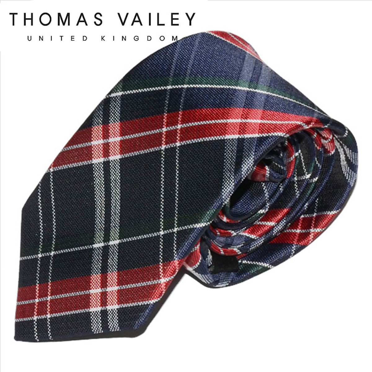 토마스 베일리(THOMAS VAILEY) 패션넥타이-데어리 레드 8cm
