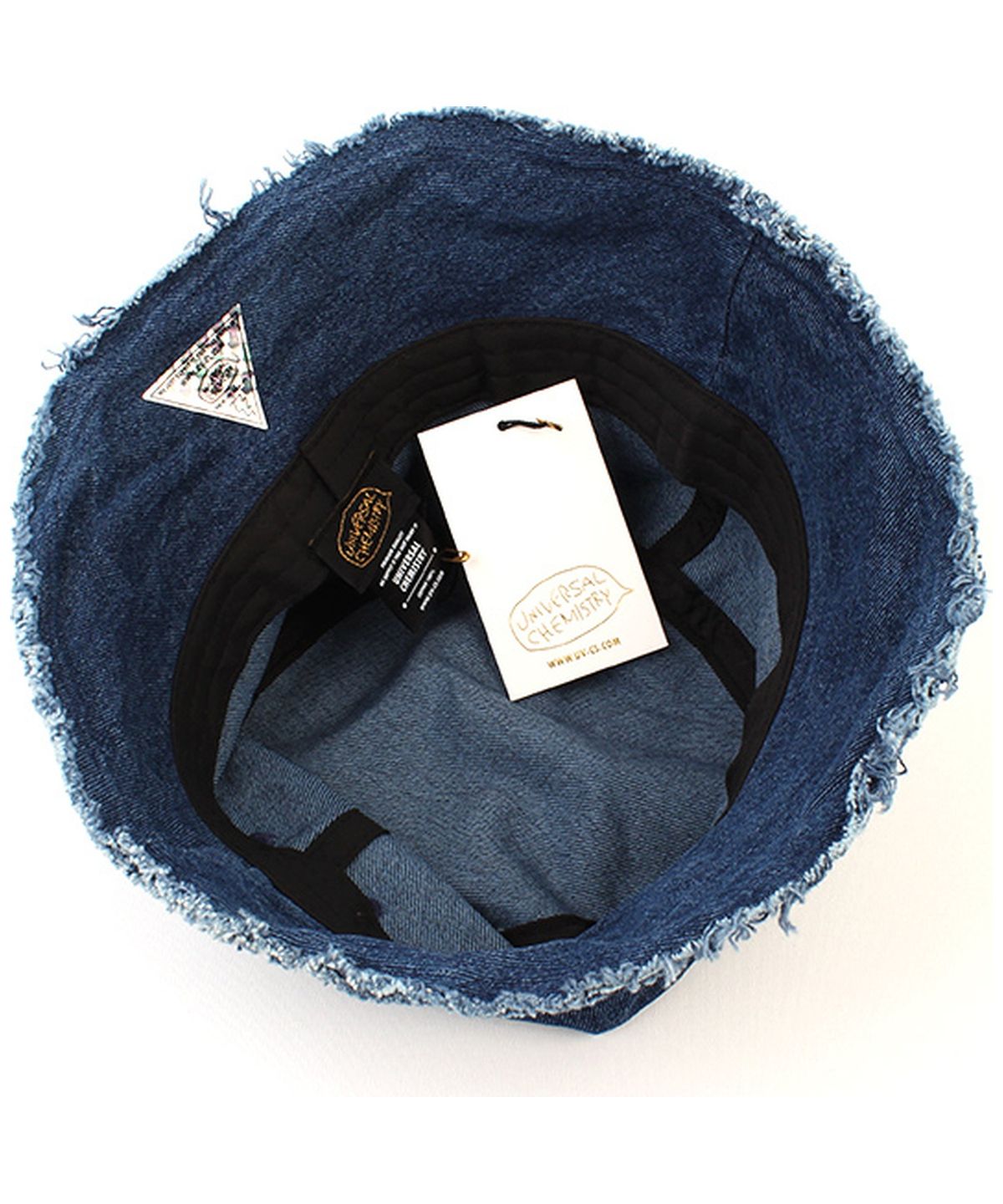 유니버셜 케미스트리(UNIVERSAL CHEMISTRY) Vintage Denim Wire Bucket Hat 빈티지버킷햇