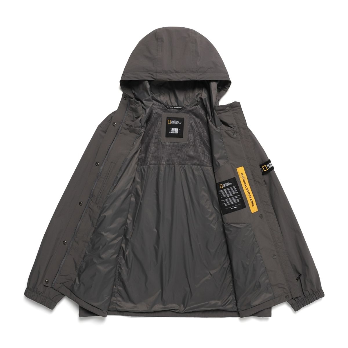 내셔널지오그래픽(NATIONALGEOGRAPHIC) N241WJP920 여성 브란타 숏 기장 점퍼 IRON GREY